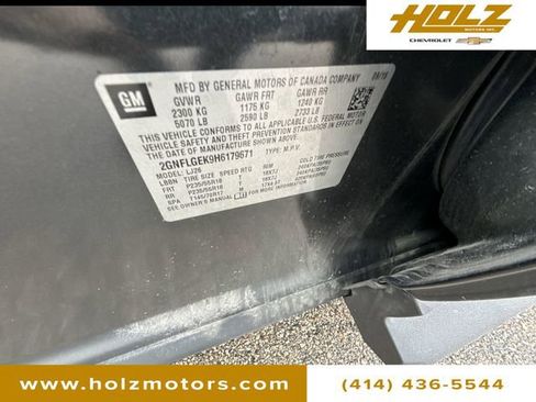 Certified 2017 Chevrolet Equinox Premier w/ Enhanced Convenience Package image 35