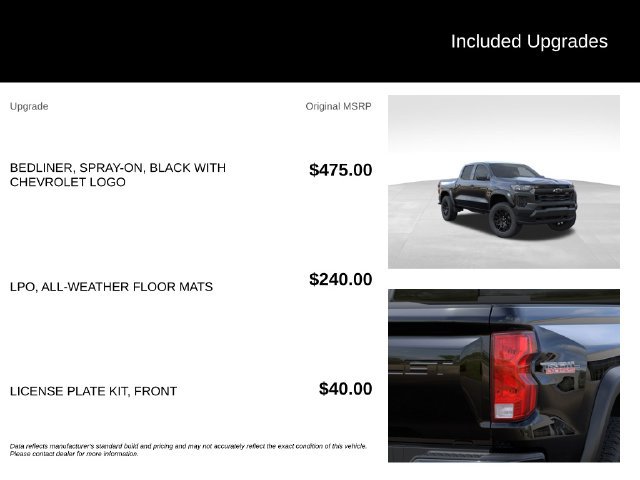 New 2026 Chevrolet Colorado Trail Boss AWD/4WD image 5