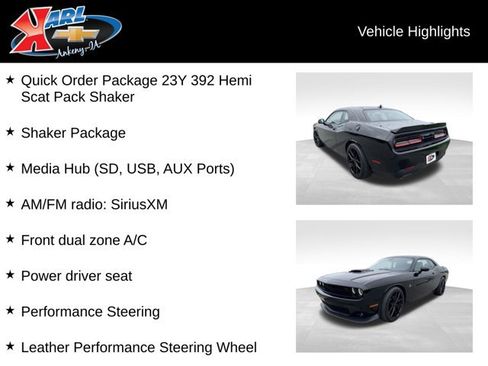 Used 2016 Dodge Challenger R/T Scat Pack RWD image 2