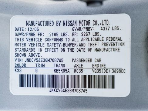 Used 2006 INFINITI G35 Coupe image 78