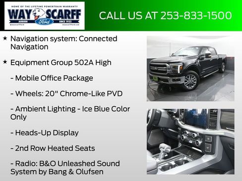 New 2025 Ford F150 Lariat w/ Equipment Group 502A High image 6