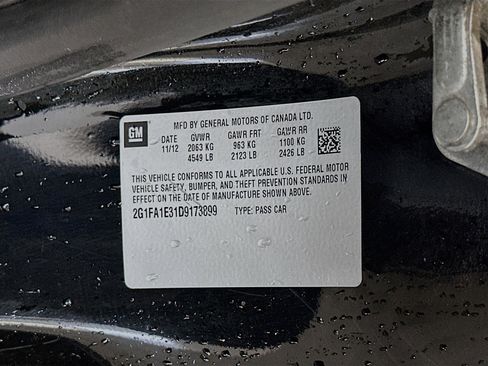 Used 2013 Chevrolet Camaro LS RWD image 12