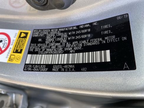 Used 2019 Toyota Highlander XLE image 33