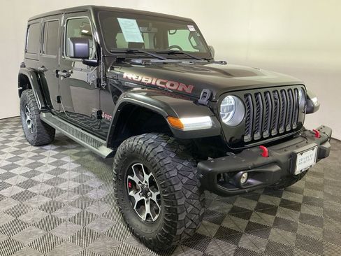 Used 2022 Jeep Wrangler Unlimited Rubicon w/ Steel Bumper Group image 2