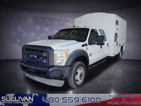 Used 2012 Ford F550 2WD Crew Cab Super Duty w/ Payload Upgrade Pkg image 1