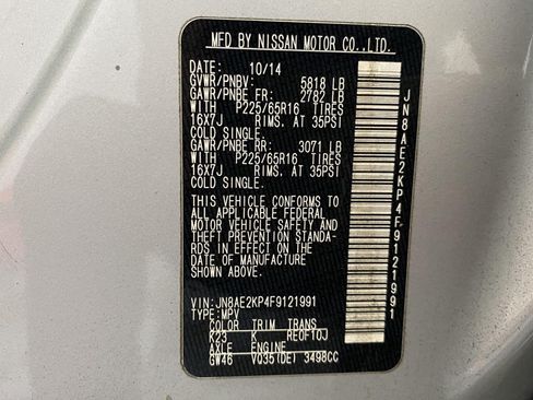 Used 2015 Nissan Quest SV FWD image 28