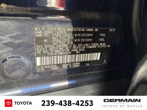 Used 2021 Toyota RAV4 XLE Premium FWD image 24