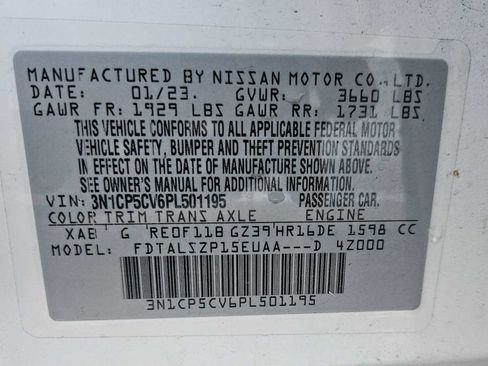 Used 2023 Nissan Kicks SV FWD image 17