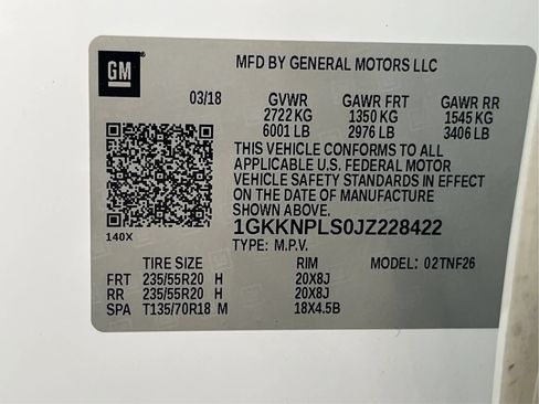Used 2018 GMC Acadia Denali w/ Technology Package FWD image 20