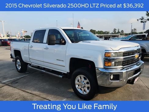 Used 2015 Chevrolet Silverado 2500 LTZ w/ Duramax Plus Package AWD/4WD image 1