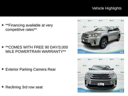 Used 2019 Toyota Highlander LE AWD/4WD image 12