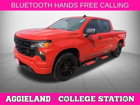 Certified 2024 Chevrolet Silverado 1500 Custom w/ LPO, Dark Essentials Package RWD image 8