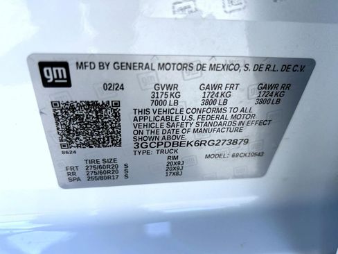 Certified 2024 Chevrolet Silverado 1500 Custom AWD/4WD image 25