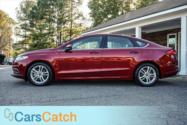 Used 2018 Ford Fusion SE w/ Fusion SE Technology Package FWD image 14