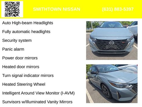 Used 2024 Nissan Sentra SR w/ SR Premium Package FWD image 10