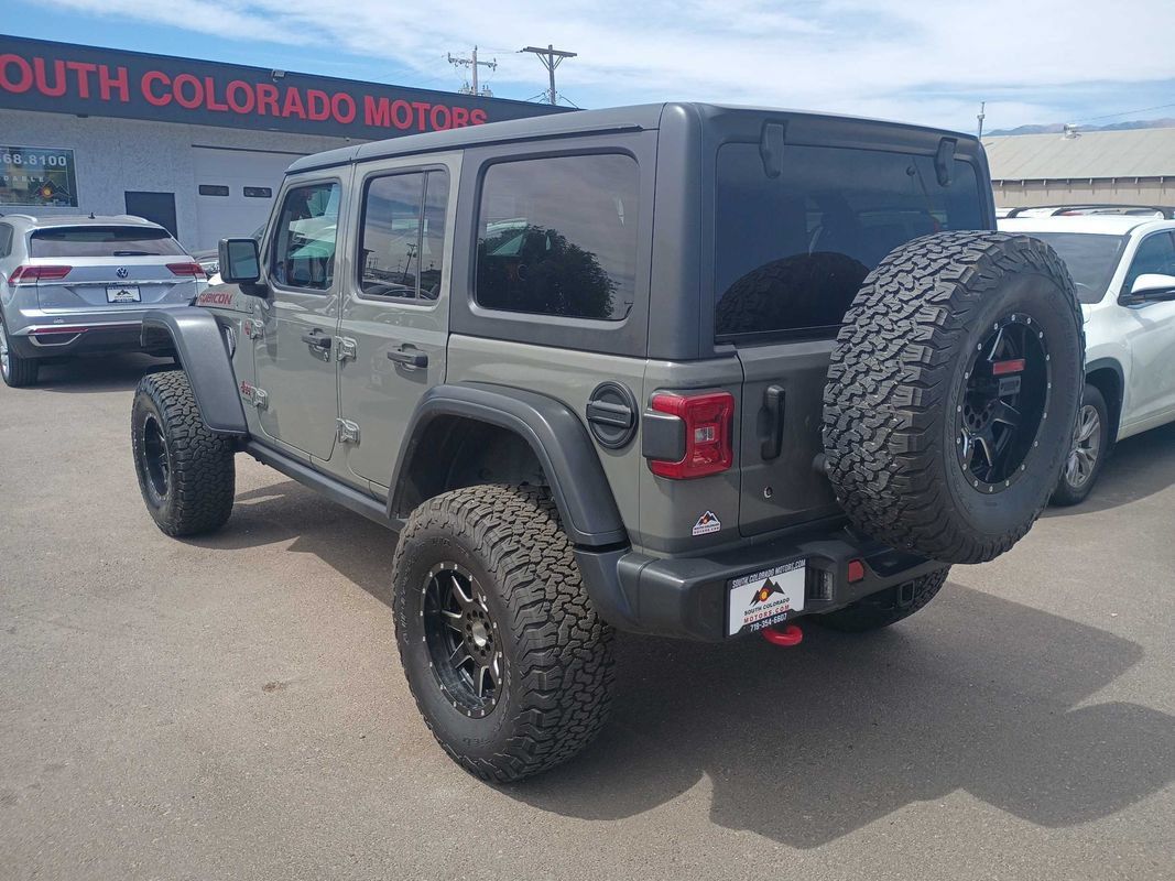 Used 2020 Jeep Wrangler Unlimited Rubicon w/ LED Lighting Group AWD/4WD image 5