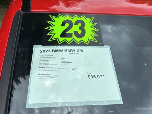Used 2023 BMW XM AWD/4WD image 19