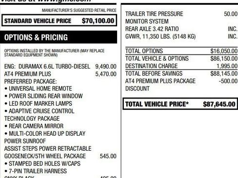 Used 2024 GMC Sierra 2500 AT4 w/ AT4 Premium Plus Package AWD/4WD image 2