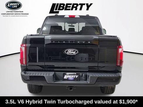 Certified 2025 Ford F150 Platinum w/ Equipment Group 702A High AWD/4WD image 4
