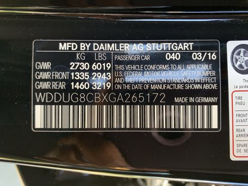 Used 2016 Mercedes-Benz S 550 Sedan image 36
