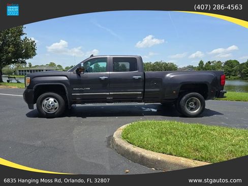 Used 2015 GMC Sierra 3500 Denali w/ Duramax Plus Package AWD/4WD image 2