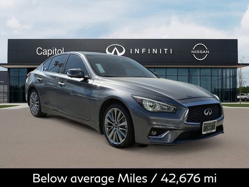 Used 2022 INFINITI Q50 Luxe w/ Cargo Package image 3