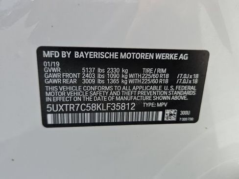 Used 2019 BMW X3 sDrive30i w/ Convenience Package RWD image 7