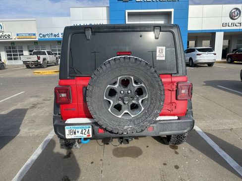 Used 2022 Jeep Wrangler Unlimited Rubicon 4xe w/ Cold Weather Group image 8