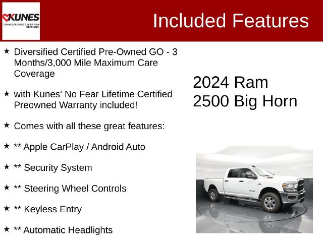 Certified 2024 RAM 2500 Big Horn AWD/4WD image 2
