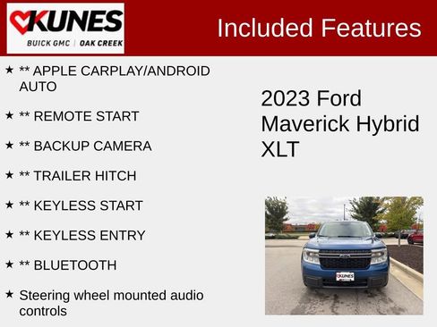 Used 2023 Ford Maverick XLT w/ XLT Luxury Package image 2