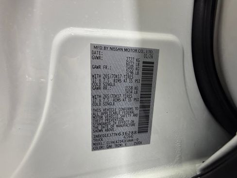 New 2026 Nissan Frontier Pro-X image 25