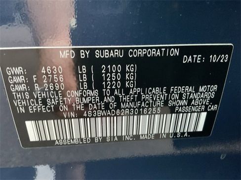Used 2024 Subaru Legacy Premium image 38