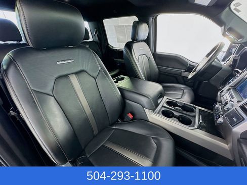 Used 2021 Ford F450 Platinum w/ Camper Package AWD/4WD image 30
