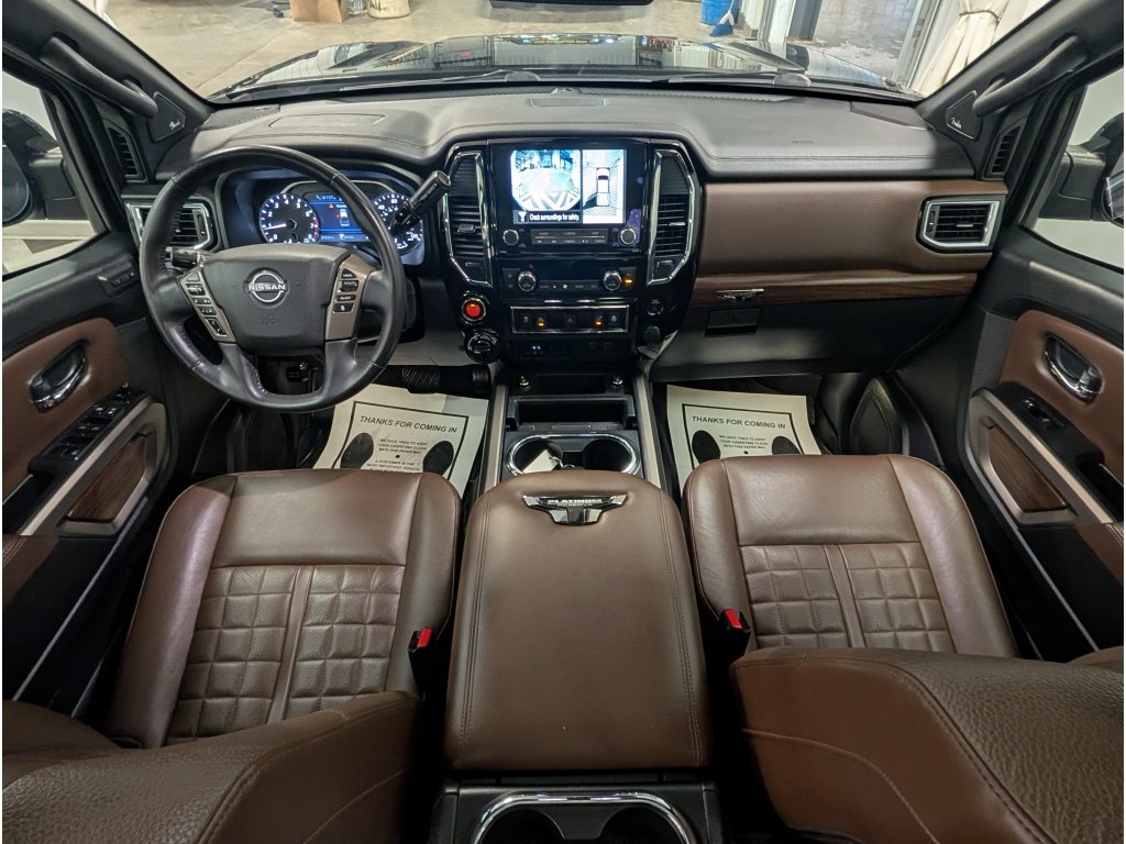 Used 2023 Nissan Titan Platinum Reserve w/ Moonroof Package AWD/4WD image 14