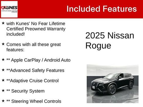 Used 2025 Nissan Rogue SV AWD/4WD image 4