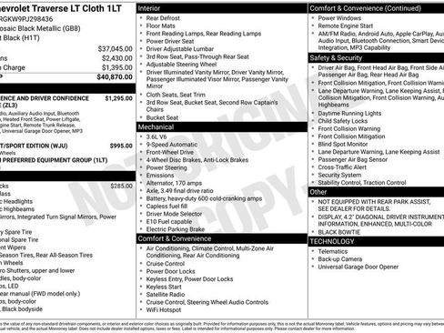 Certified 2023 Chevrolet Traverse LT FWD image 7