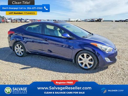 Used 2013 Hyundai Elantra Limited w/ Technology Pkg image 5