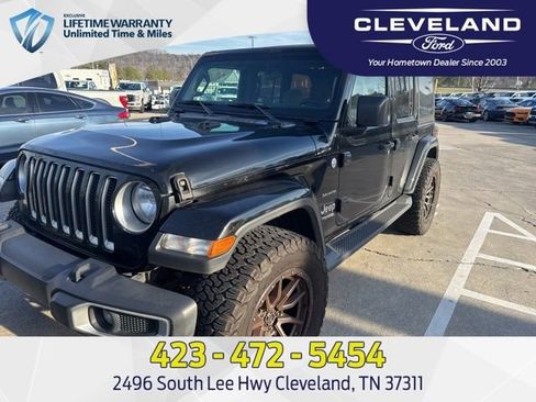 Used 2020 Jeep Wrangler Unlimited Sahara image 1