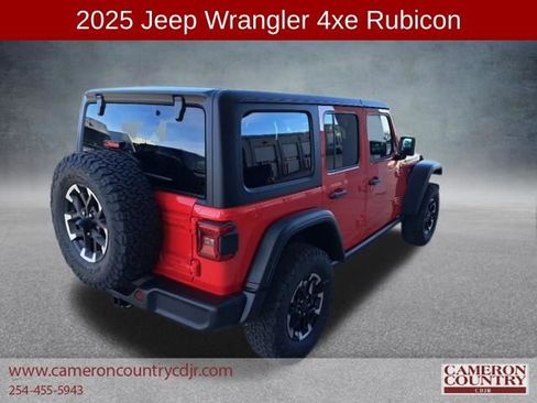 New 2025 Jeep Wrangler Unlimited Rubicon 4xe w/ Convenience Group AWD/4WD image 8