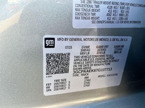 New 2026 Chevrolet Silverado 1500 W/T w/ WT Safety Package image 33