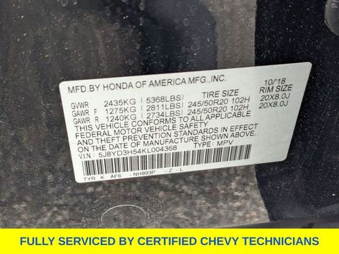 Used 2019 Acura MDX FWD w/ Technology Package image 25