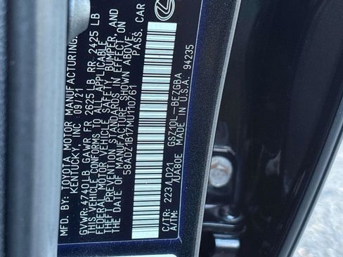 Used 2021 Lexus ES 350 w/ Premium Package image 32