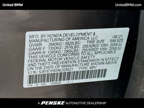 Used 2022 Acura MDX SH-AWD w/ Advance Package image 15