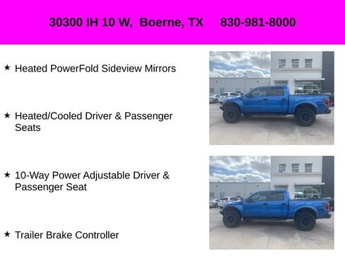 Used 2012 Ford F150 Raptor w/ Raptor Luxury Pkg image 19