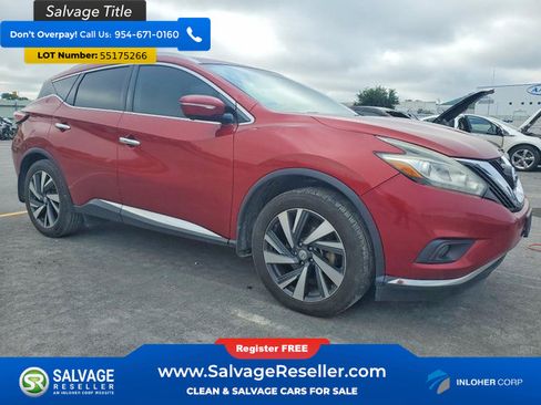 Used 2015 Nissan Murano Platinum w/ Platinum Technology Package FWD image 5