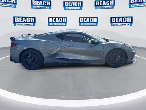 Used 2022 Chevrolet Corvette Stingray Coupe w/ Chrome Exterior Badge Package RWD image 9