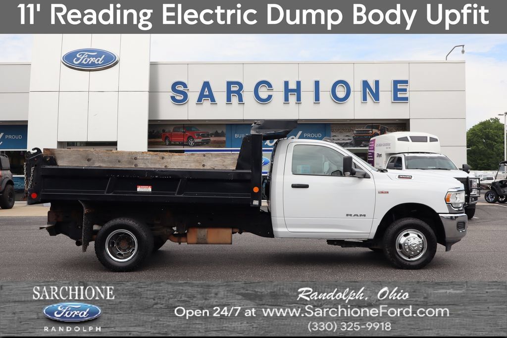 Used 2021 RAM 3500 Tradesman w/ Chrome Appearance Group RWD image 1
