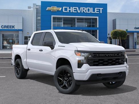 New 2026 Chevrolet Silverado 1500 Custom w/ LPO, Dark Essentials Package AWD/4WD image 2