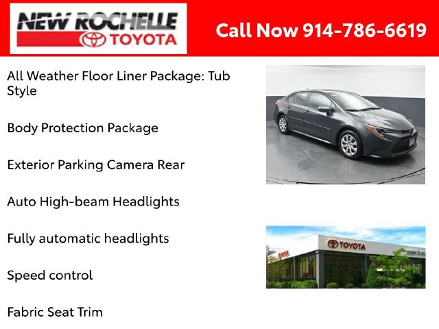 Used 2026 Toyota Corolla LE w/ Body Protection Package (TMS) FWD image 6