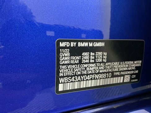 Used 2023 BMW M3 Competition w/ M Carbon Exterior Package image 33